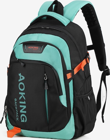 Aoking Rucksack in Schwarz: Vorderseite