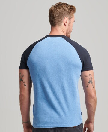 Superdry Shirt in Blauw