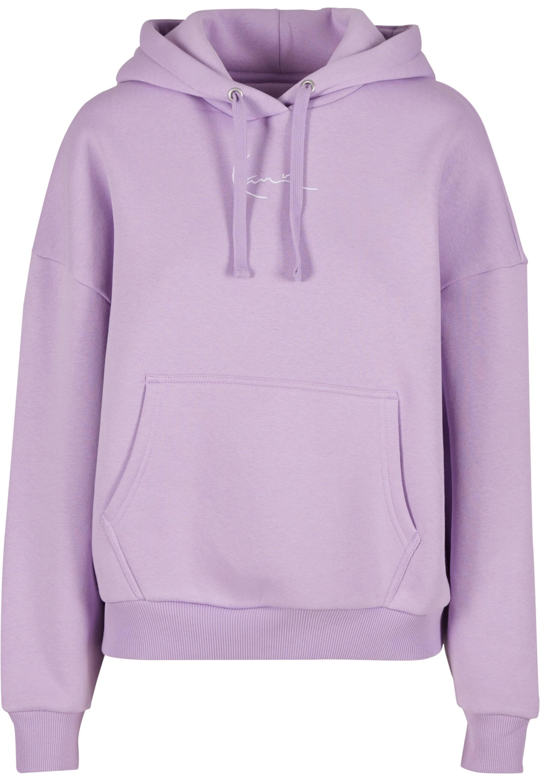 Sweat-shirt 'Essential' Karl Kani en violet : devant