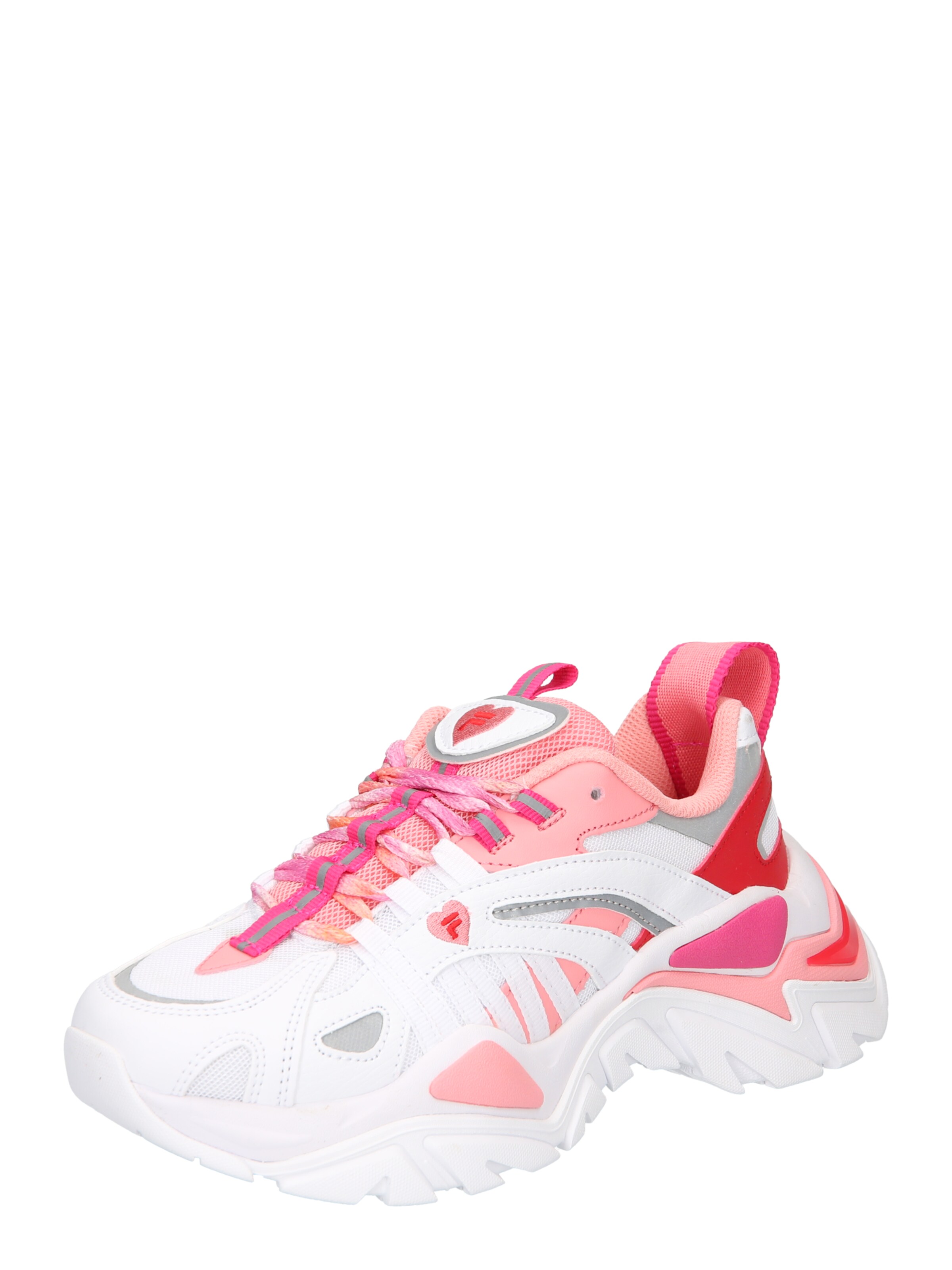 fila platform trainers pink