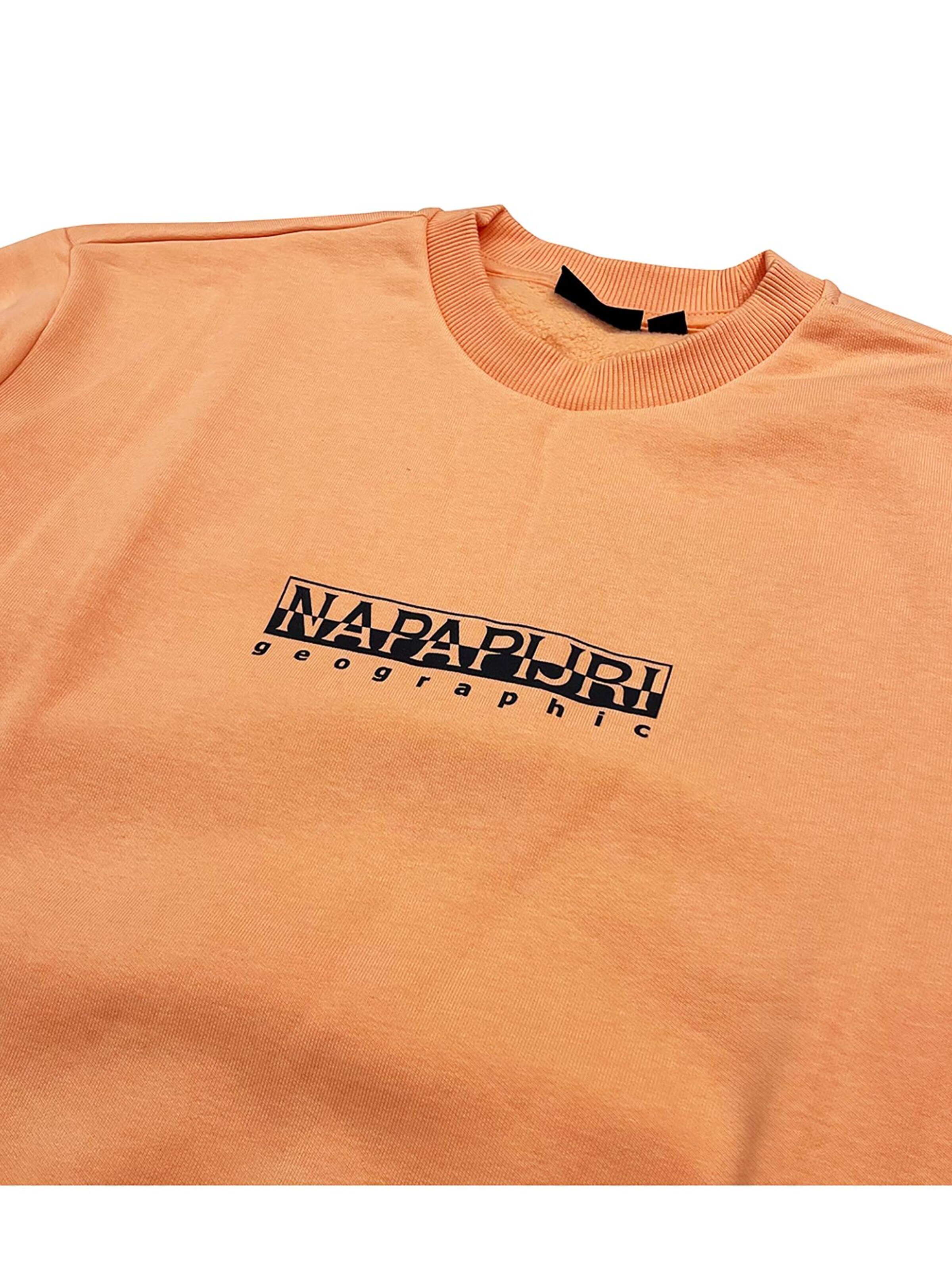 NAPAPIJRI Sweatshirt 'Box'‌‌ in Orange
