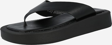 rubi T-Bar Sandals 'SADIE' in Black: front