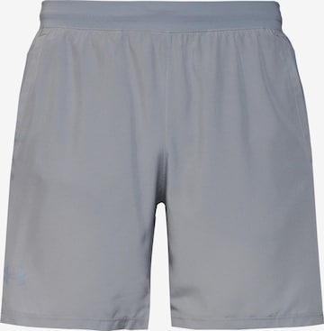 UNDER ARMOUR Sports trousers 'Launch 7' in Grey: front