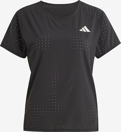 ADIDAS PERFORMANCE Funktionsshirt 'Adizero' in schwarz / weiß, Produktansicht