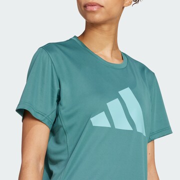ADIDAS PERFORMANCE Performance Shirt 'Run It' in Green