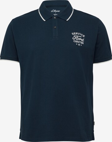 s.Oliver Shirt in Blau: Vorderseite