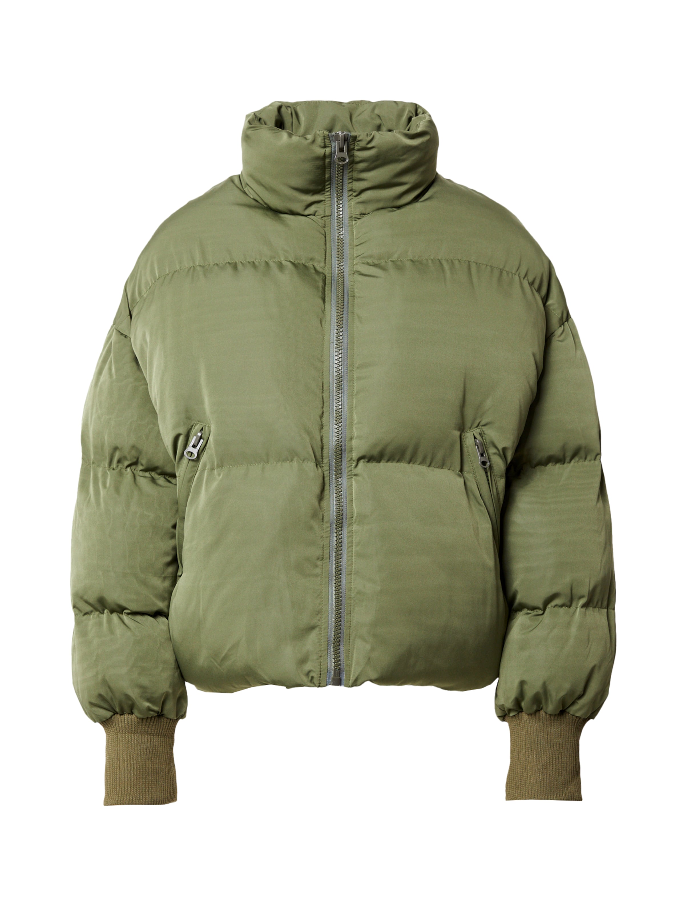 Edikted Winter jacket 'Luca' in Green: front