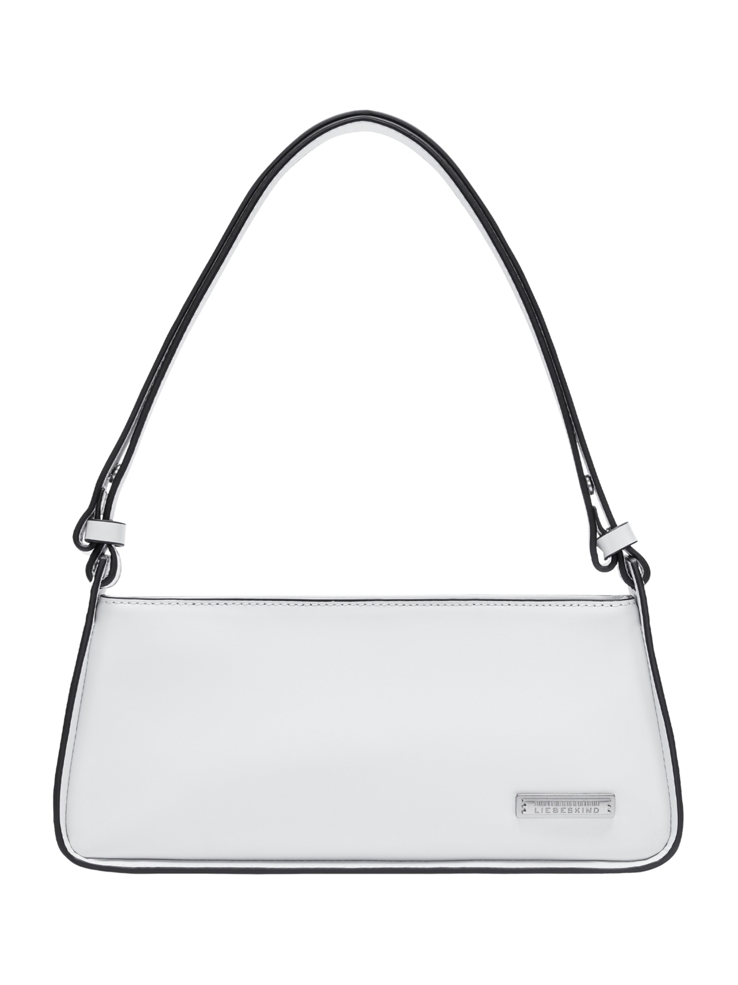 Liebeskind Berlin Sac bandoulière 'Franzis' en noir / argent / blanc, Vue avec produit