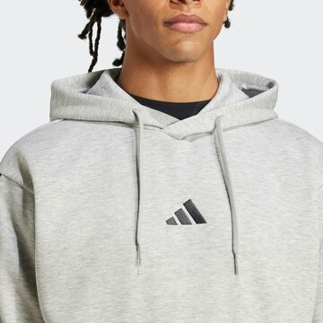 ADIDAS SPORTSWEAR Αθλητική μπλούζα φούτερ 'ESSENTIALS' σε γκρι