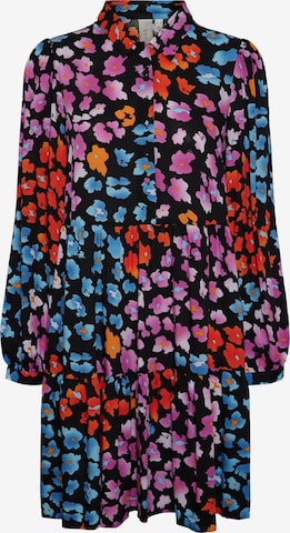 YAS - Vestido camisero 'YASALIRA' en negro: frente