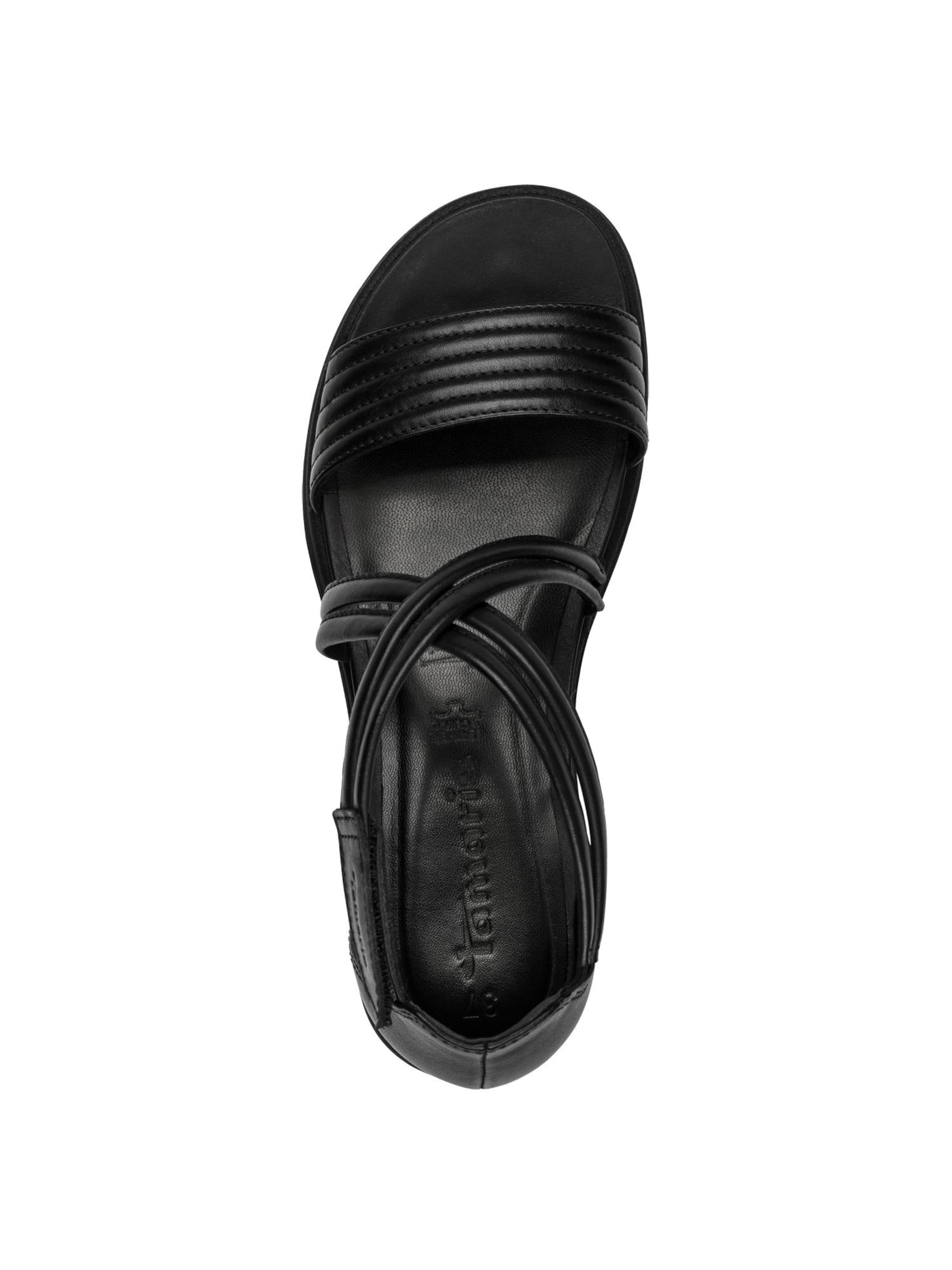 Sandales Tamaris en noir