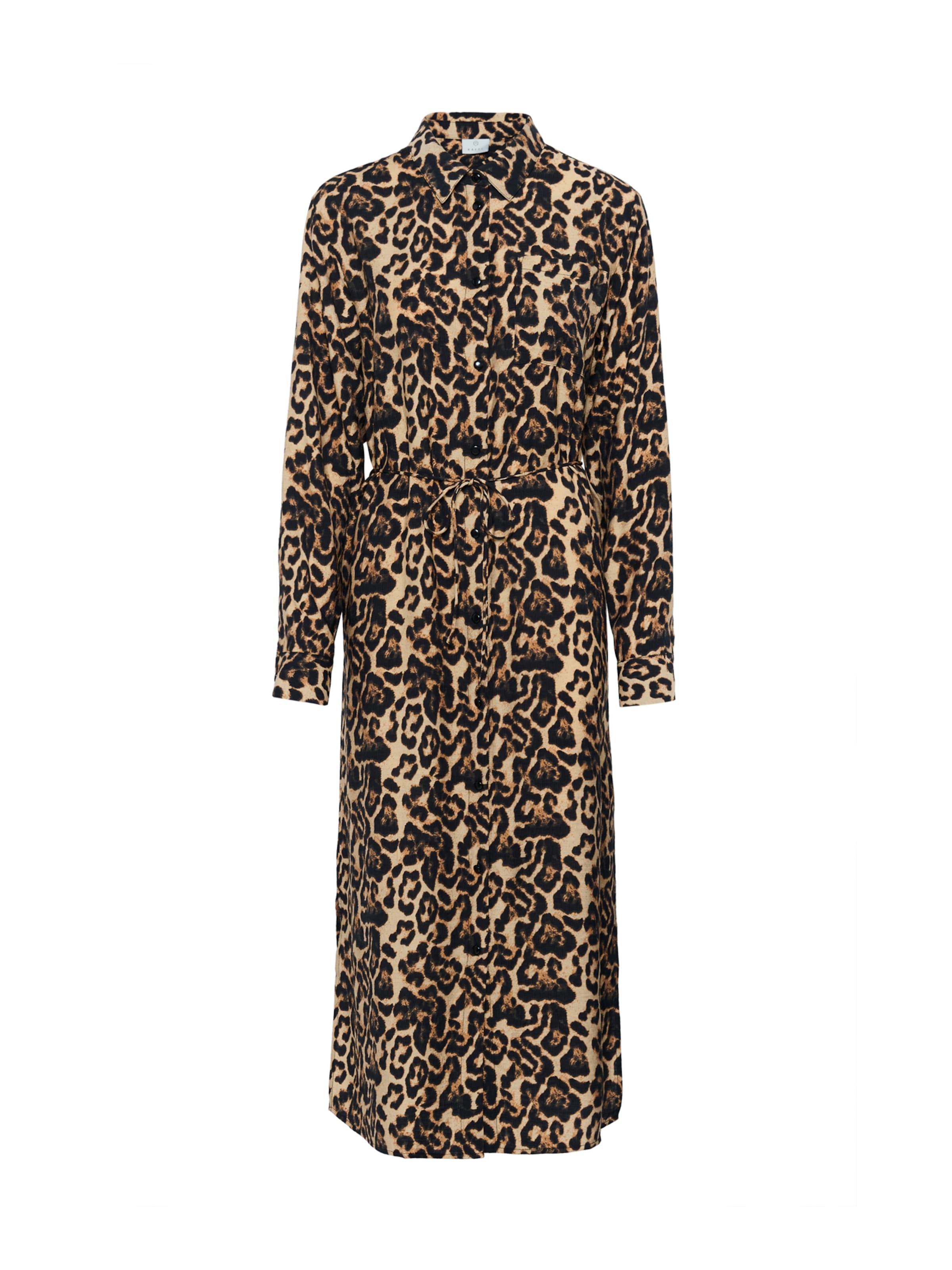 Robe-chemise 'KAHannah' Kaffe en marron : devant