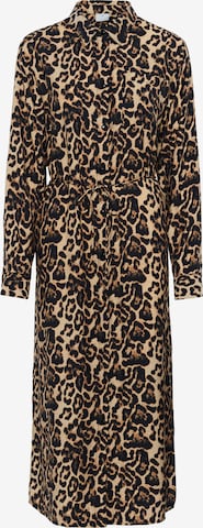 Kaffe Kleid 'KAHannah' in Braun: Vorderseite