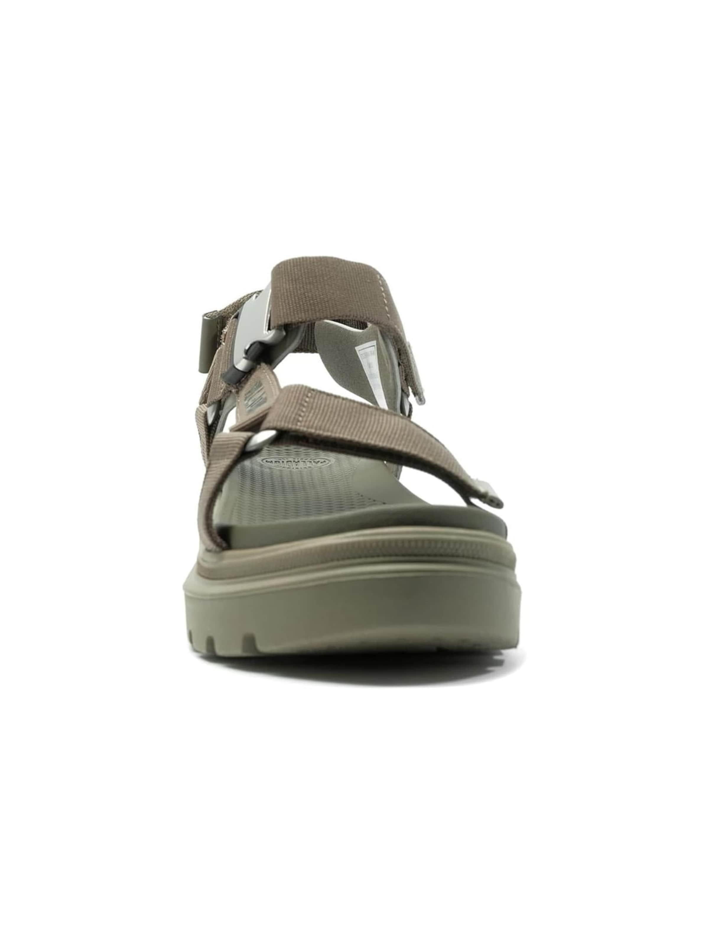 Palladium Sandały 'PALLACRUISE STRAP DUSKY GREEN' w kolorze zielony
