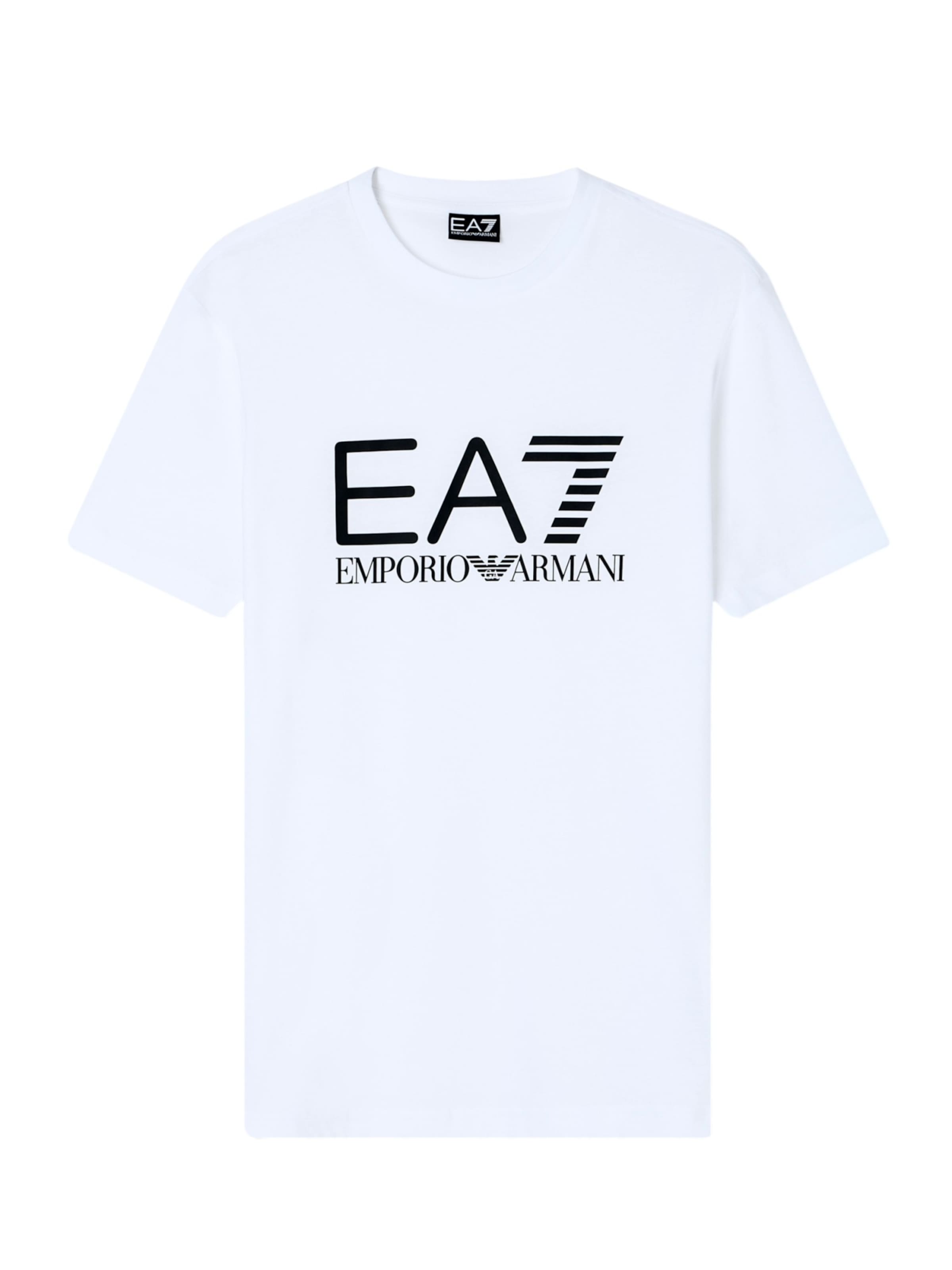 EA7 Emporio Armani Bluser & t-shirts i hvid: forside