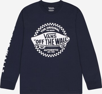 VANS Sweatshirt 'OFF THE WALL' in Blue: front