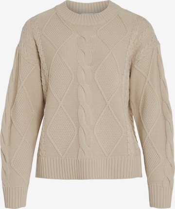 VILA Pullover 'VILOU' in Grau: Vorderseite