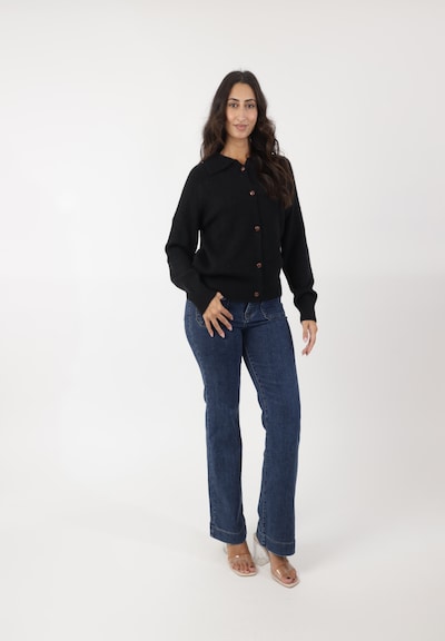 Elara Strickjacke in S-M in schwarz, Produktansicht