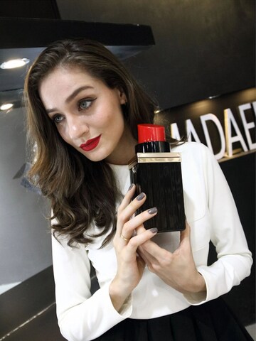 Tomshop24-7 Clutch 'Lippenstift' in Black: front