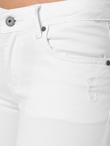 Skinny Jean 'F112' Tazzio en blanc