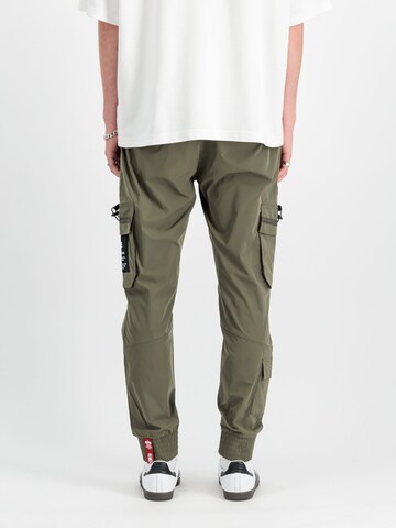 ALPHA INDUSTRIES Regular Cargo Pants 'Tactical' in Green
