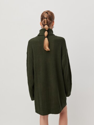 LeGer by Lena Gercke Knitted dress 'Anna' in Green