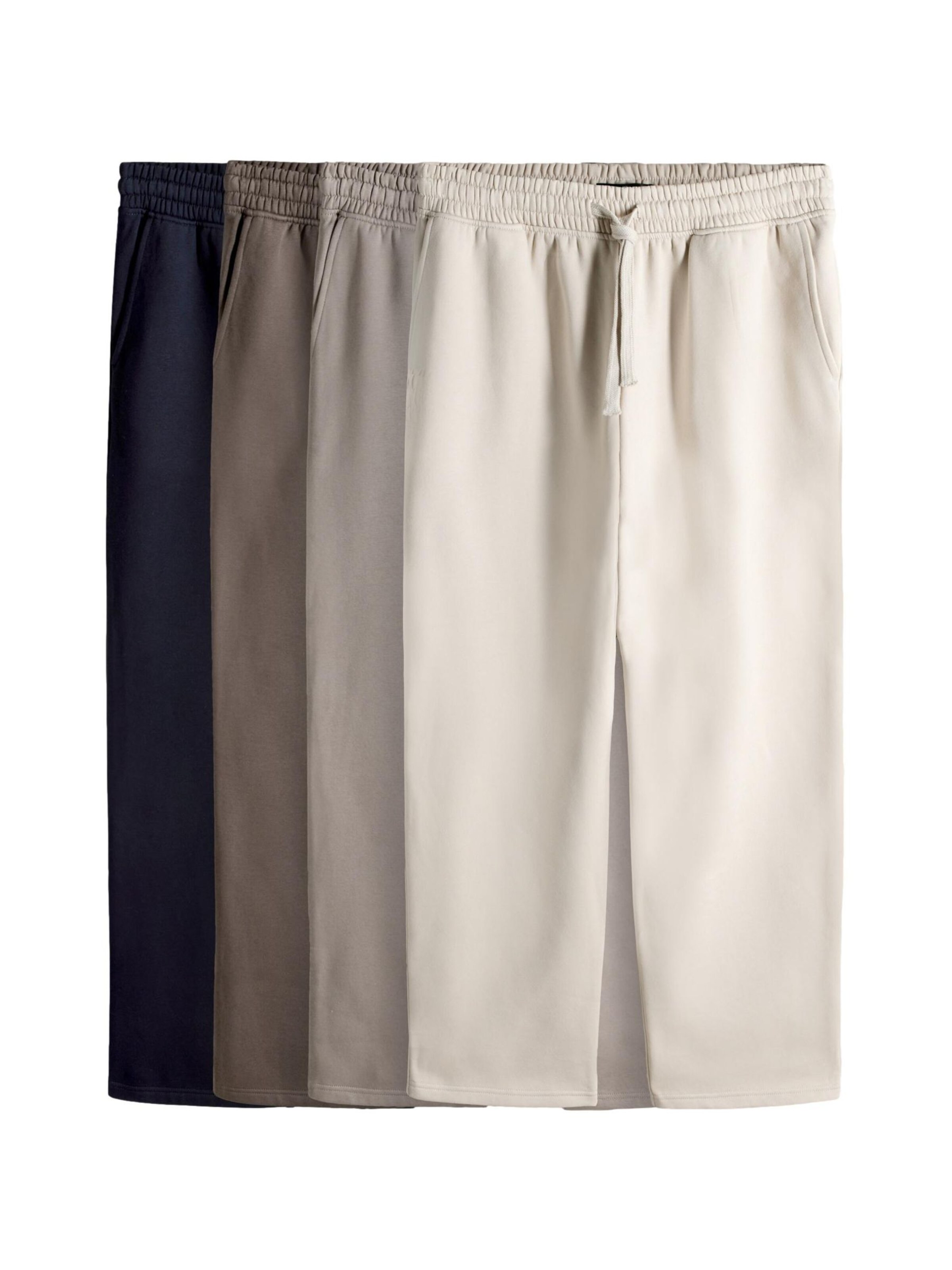 Loosefit Pantaloni di The Set in beige: frontale