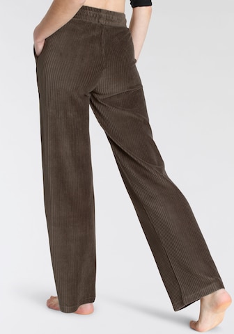 VIVANCE Wide Leg Hose in Braun