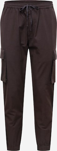 ABOUT YOU Tapered Cargo Pants 'Mailo' in Black: front