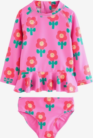 Maudymosi kostiumėlis iš Next, spalva – smaragdinė spalva / rožinė / burgundiško vyno spalva, Prekių apžvalga