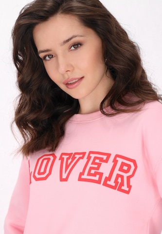 faina - Sudadera 'Fashion Look' en rosa