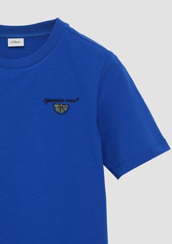 s.Oliver Shirt in Blauw