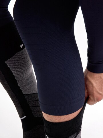 FALKE Skinny Sporthose '3/4'‌‌‌ in Blau