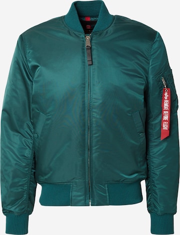 žalia ALPHA INDUSTRIES Demisezoninė striukė 'MA-1 VF 59': priekis