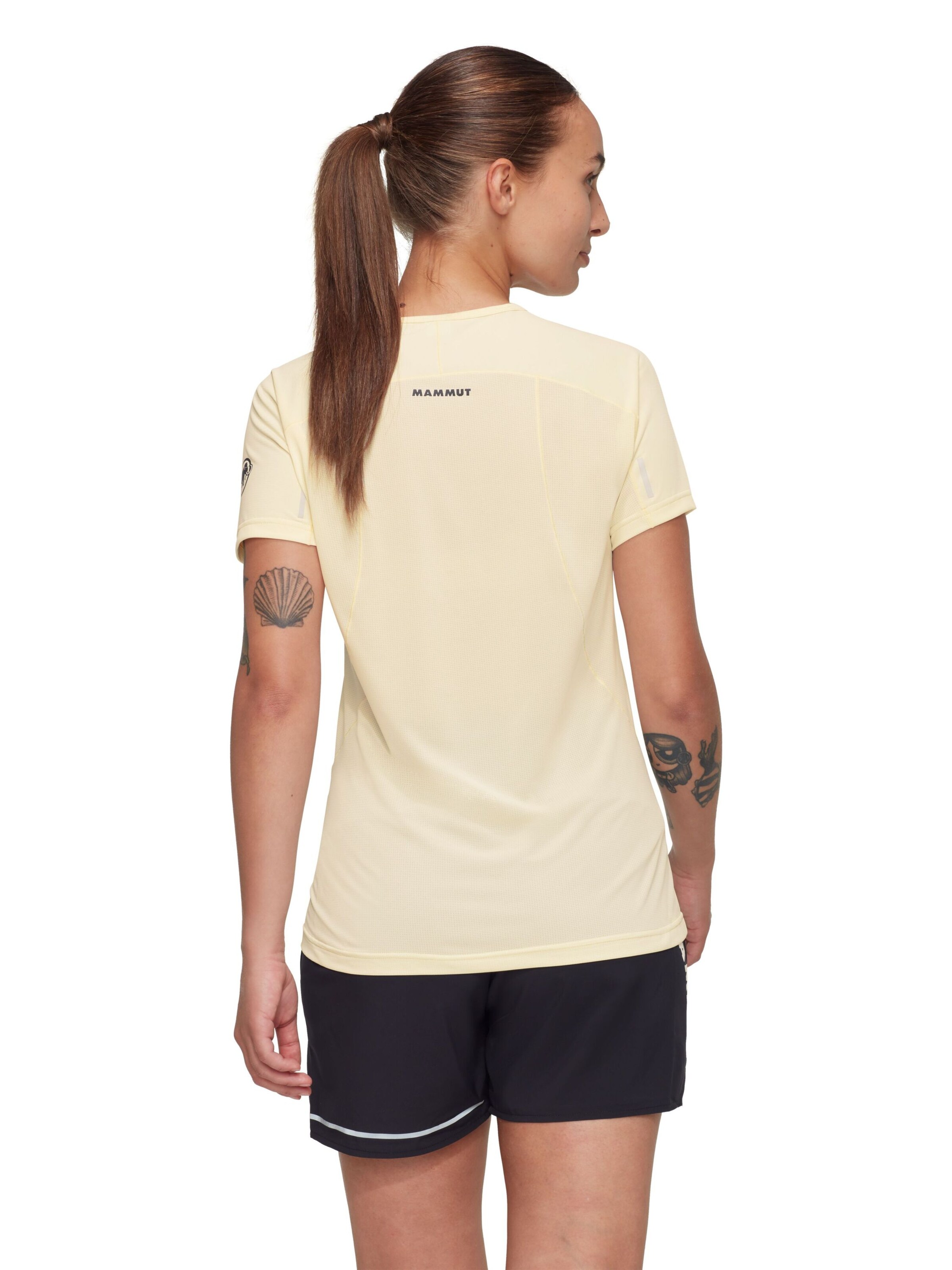 MAMMUT Performance Shirt 'Aenergy' in Yellow