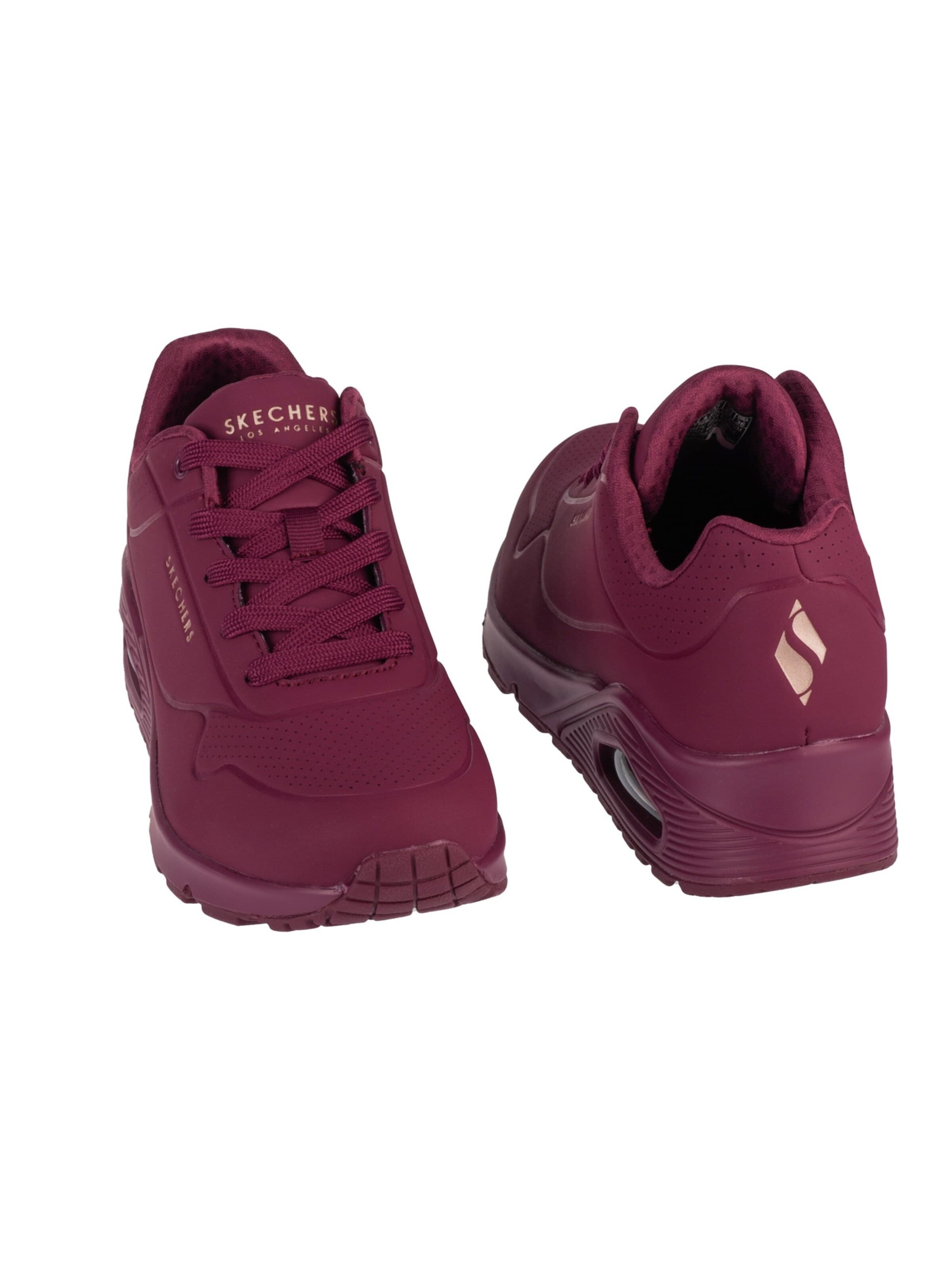 SKECHERS Sneakers laag 'Skechers Uno-Stand on Air' in Rood