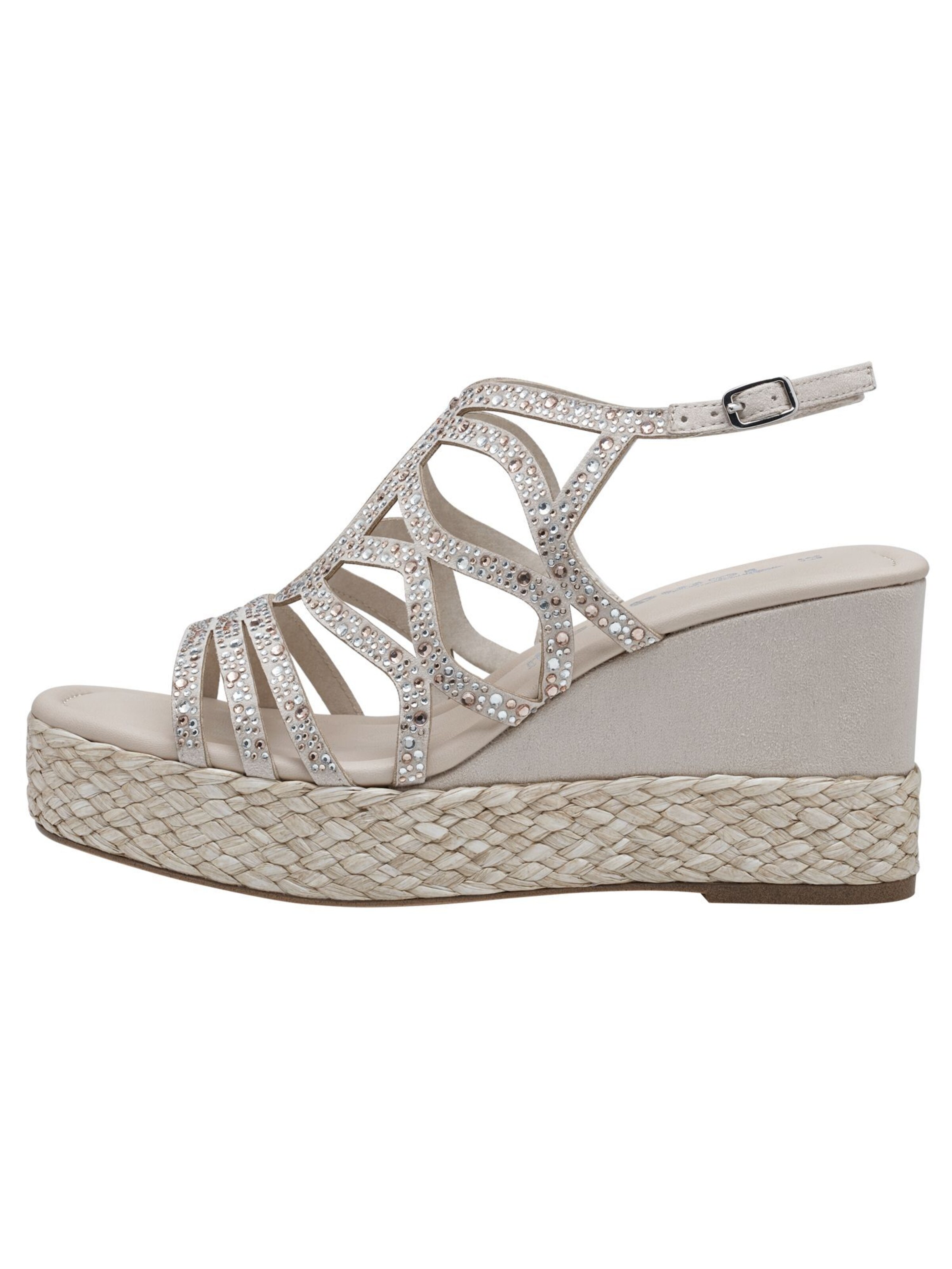 Tamaris Strap sandal in Beige