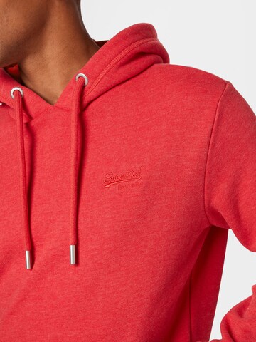 SuperdrySweater majica 'Vintage' - crvena boja