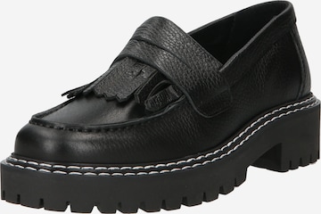 Bianco נעלי סליפ-און 'GUNNA' בשחור: מלפנים