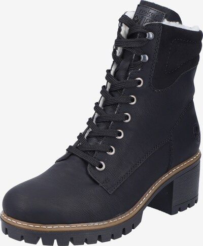 Rieker Lace-Up Boots in Black, Item view