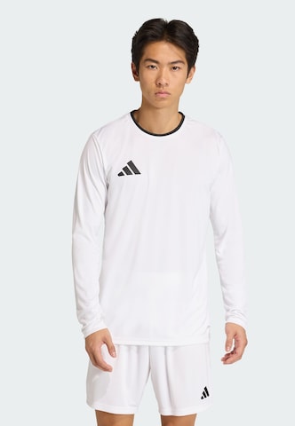 Tricou funcțional 'Entrada26' de la ADIDAS PERFORMANCE pe alb: față
