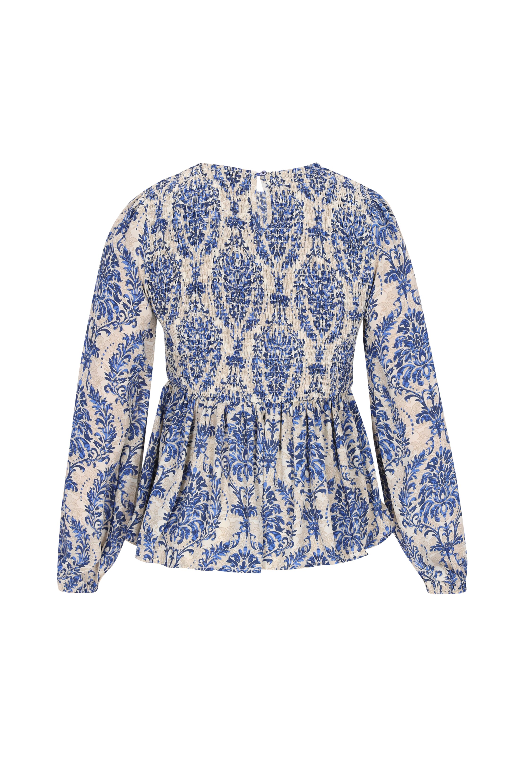 NAEMI - Blusa 'Fashion Look' em azul