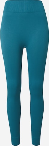 Skinny Pantaloni sportivi 'Jaia' di ONLY PLAY in verde: frontale