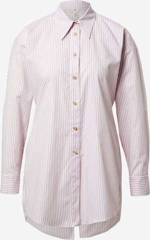 Camicia da donna 'Jude' di River Island in rosa: frontale