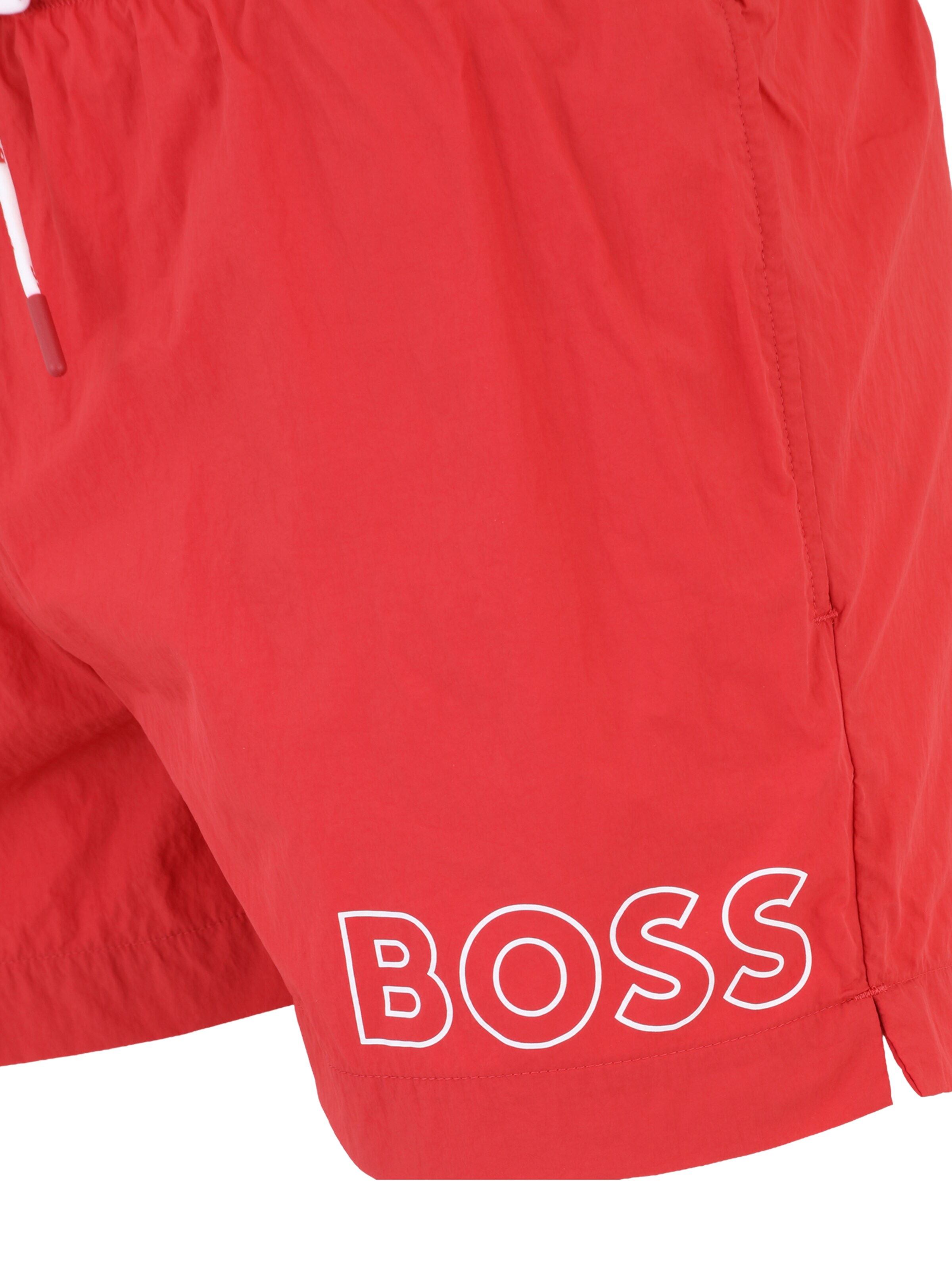 BOSS Плавательные шорты 'Mooneye' в Красный