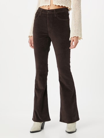 LEVI'S Flared Jeans in Brown: front