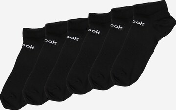 Reebok Athletic Socks in Black: front