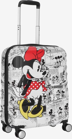 American Tourister Trolley in Wit