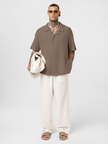 Regular fit Camicia 'Arjan' di Dandalo in marrone