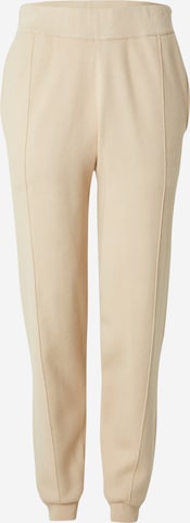 Effilé Pantalon 'Marius' DAN FOX APPAREL en beige : devant